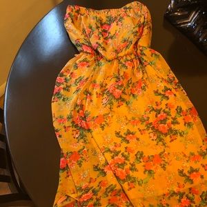 Charlotte Russe Tube Top Summer Dress